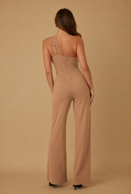 One-Shoulder Jumpsuit